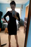 If you're looking for a dress that you can wear for a presentation or formal event, but still look super sexy, this is it! Great fit, highly recommend. - Mackenzie J.