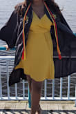 The top of it is a little loose (had to use tape to keep it together) but besides that it was beautiful and perfect for my graduation pictures! - Devin M.
