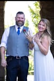 This was a gorgeous last minute wedding dress. I got so many compliments. It's the perfect figure flattering dress for women with curves! - Marlaina I.
