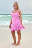 I bought this dress for my beach photo shoot that we did on our honeymoon. It photographed so well with the color and fit. Beautiful dress and great quality! - Kelly G.