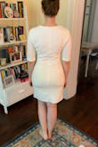 Such a great dress! I plan on wearing it to my bridal shower in March. It's a little tight around my hips but other than that it fits in all the right places! - Abby F.