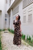 Love the overall flow of the dress, appears smaller than usual! - Jeanette N.