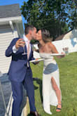 I wore this dress for our backyard wedding and everyone at our ceremony asked if this is the dress I will be wearing at our huge reception next year because of the quality and beauty! This dress is especially perfect for a very hot wedding day. It was 90 degrees and not a cloud in the sky and I still managed to stay cool. I will likely wear this dress after our big reception next year. - DESIREE G.