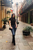 If you're considering this top, do it. Fits true to size and compliments your bust and waist so well. - Amber H.