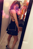 i absolutely love this dress.  wore it for my 2nd wedding anniversary dinner and received so many compliments. - Deanna M.