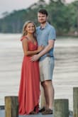 I ordered this dress for my engagement pictures. I absolutely loved it the minute I tried it on. The dress was perfect from the fabric to weight of the dress. I didn't get too hot in it and the material had great quality to it. I also loved the color I chose. The only downside was the size. I wanted an XS but that size was out so I went with the small. It worked for the pictures but still wish I would have gotten a smaller size since the top part of the dress was a little big. The dress does run long but that's what makes it pretty. I got many compliments on my dress. - Brittany R.