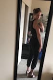 Bought this for my winter college graduation but also wear in the summer in the mean time! Can dress it up or down. I was worried about the length because I'm so tall but this leg style looks okay when it's a bit on the shorter side and it's still not even too short. - Taylor G.