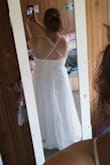 I love it! Fit perfectly and I feel super comfortable! I don't feel like I need to suck in my gut all day. It arrived within 2 weeks (even during covid19) and I couldn't be happier with the price and shipping price. I can not wait to wear it on my wedding day in a month - Jessica J.