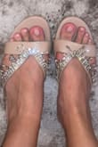 Love these sandals! Perfect sandal to dress up any outfit. The soles also have a nice cushion so they are comfortable to walk in. Thought these were great quality for a great price. Highly recommend! - Maggie A.