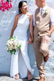 The style of the dress is elegant and the material is comfortable to wear. I just need an alteration to make it shorter since I'm a petite. Overall amazing! - Kara G.