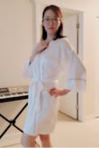 Love to wear. Material is very soft and smooth. - Hang X.