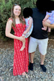 I got so many compliments on this dress! I wore it outdoors in July & it was surprisingly flowy/cool. I like that the lace-up back allows you to sort of customizing your fit. - Mary J.