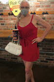 Alrighty then! Let's Begin:
This Skirt is Sassy & Classy.
Wow, what a Bargain.
Time to get another one.
Dress It Up.
Dress It Down.
To Walk The Pup.
Or, Hit the Town.
My New Go 2.
Thx Lulus - Bobby R.