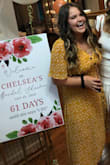 I highly recommend this dress! The fit was spot on and the length even worked for me (which normally tea length does not because I am 5'2"). The slit made this super cute and trendy! I did have to safety pin The chest because it was a little too much exposure for me, but otherwise it was great! - Michelle M.