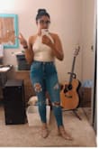 Love these boots! They are a great addition to a neutral toned outfit or white+denim outfit. Super classic look if you ask me. The boots look sturdy and I love how it has a low heel. (I don't last long in higher heels haha) The color is vibrant and the fit is good. My feet tend to be on the wider side and these boots don't pinch my feet even tho it is pointed in the front. Overall I'm very happy! - Sahana S.