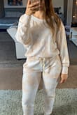 These joggers are amazing! So flattering, soft, and fit true to size. For reference, I am 5'1, 140 lbs, and I wear a size 6 in jeans and I got a size medium. - Lexi P.
