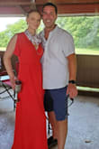 I am wearing red for my wedding so needed a red dress for my shower and with shops closed I decided to go online. The dress was a little large but I soaked in water, towel roll dried it, and then left it to hang. It ended up fitting perfectly. Was a 90-degree day and was still comfortable (as much as you can in that heat). Highly recommend! - Courtney K.