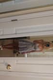 This dress is so pretty. The fabric is great. It doesn't wrinkle. The waist is big. - Andrea V.