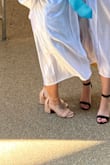 I wore these for my graduation and loved the comfort/color of these small heels! - Jennifer F.