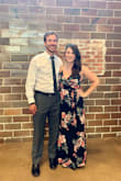 Loved this dress! Wore to a friends wedding and got tons of compliments. Very comfortable and it is a true wrap dress. Got my normal medium and it fit me very well. Only spot that was a little big for me was my chest because I am a 36B but the straps are adjustable so it was a pretty easy fix. - Karli B.
