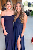 i wore this to a casual prom and absolutely loved it because the straps stayed up and it felt like a nicer thick quality but never made me feel super hot or anything. only downside was the length of the dress bc i didn't have time to get it altered!! - Avery B.