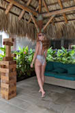 This is the only one-piece I've ever bought, and it's easily my favorite suit of all time. It makes my butt lift and look so much better than it is. The quality of this fabric is so nice, thick, and luxurious. Lots of side boob! Not good for swimming but amazing for being the hottest at the pool! Haha - Talia W.