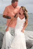 This dress was love at first sight. It's everything I was looking for and yes I was nervous to order an online dress but SO glad I did. Great quality, it's lined so no need bras, and the lace details are gorgeous. - Lisa D.