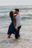 Got this dress in a pinch for a last-minute photo session. Only a XS was available otherwise I would have gone for a S, but this dress still fit well!! The lightweight material makes the high-low style so flowy and perfect for pictures. Highly recommend!! - Jenna T.