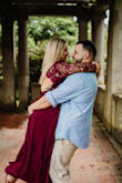 This dress was so perfect for my engagement shoot! It was so much fun and feels so sexy! It did run a little large, so I had to have it hemmed, taken in a bit, and the sleeves shortened- but I anticipated this from other comments. The fabric is so comfortable and great quality, too. The only issue I had was finding a bra/stickies that held up well and didn't show in the back. - Paige M.