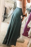 I am a bit on the short side and I was worried this would be way too long! BUT it's perfect and can be worn with flip flops for a casual look or heels to dress it up! - Dawn B.