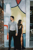 I got this dress for my engagement photos & I loved it! It was exactly what I wanted.. something flowy and flirty with the leg popping out! I've gotten so many compliments. - Courtney H.