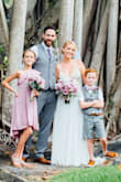 I've been waiting to write a review for this dress since the day I bought it! If you are on the fence, don't be. Buy it. Much like many others, we had to cancel our big wedding and do a small family ceremony. This dress was FLAWLESS for the day. I felt amazing in it, it was breezy for pictures, comfortable, and photographs really well. The only alterations I needed were several inches taken up from the bottom. My only warning is to BE CAREFUL cutting the hanger straps off. They are nonsensically sewn directly into the mesh fabric that runs along your side. I saw a few pictures in the reviews from ladies on here who left a little white square under their arms - I'm assuming because they didnt want to accidentally snip the delicate fabric (which is exactly what I did and then had to sew it myself!) Just something to watch for! But 10/10 would buy this again even if it was for our original 190 person wedding! It was amazing! - Laura R.