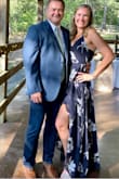 I loved this dress!! It wraps so easily and I felt so secure in it all night. We danced the night away. It is perfect if you want to eat too. Hides your waist and bum. - Victoria D.
