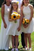 I bought this for my 10yr old as my flower girl. It was comfortable for her and worked perfectly. - Julie H.