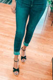 I ordered this in a 5.5 and I am normally a 6. These shoes def run a little large, and if they had a size 5 - that would have fit perfectly for me in terms of their comfort. but they look super cute on! - Swetha K.