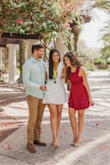 I bought this beautiful dress in size S. Fits perfectly. I loved it. It has good quality and a soft fabric. - Andrea R.