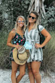 Great beach/pool wrap! Wore for bachelorette party beach cover up. Slightly on the shorter side. - Amber S.