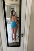 I love the color and the material is so soft and stretchy! It is very cheeky, but I love it! - Jessica B.