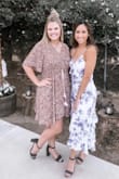 The colors look exactly the same so no surprises! The dress the looks better in person! The back also has a cute way to knot it up! The fabric isn't as thick as most dress I've bought from here. But it does come with an extra white layer underneath so nothing is see through <3. - Melanie M.