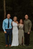 Amazing dress! I wore this to my sister's wedding and was not at all disappointed! It's super comfy and very easy to dress up or down. - Polly K.