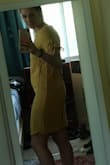 I really wanted to like this dress, especially based on all the good reviews, but I just couldn't. I have an hourglass shape, and it really isn't flattering. It's not stretchy at all, so the bust and butt area are a bit tight. I would recommend it for someone who has more of a straight figure. - Natalie K.