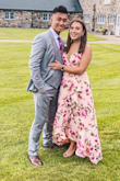 I absolutely love this dress! I got so many compliments all night. It's a little long but I'm pretty short, with heels it was perfectly fine. It fit really well on my bust and hips but was pretty tight on the waist for me. Still loved it and felt totally gorgeous in it! - Sarah C.