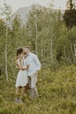 I LOVED this dress! I wore it for my engagements and it was PERFECT. Because it's a wrap dress it fits SO WELL. It was a good material that didn't look wrinkled at all. It was just perfect! - Camryn S.