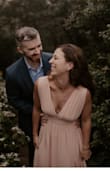 I bought this dress for my engagement photos and it couldn't have been more perfect! I received so many compliments on it. It did run very long so I had to get it hemmed a few inches. I also got the front and sides stitched together a tad so that I didn't have to worry about the front falling open at all as we were moving around, but it was a really easy fix. This dress was exactly what I envisioned for my flowy mountain photo shoot. So happy I chose this dress! - Katie E.