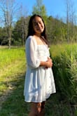 I love this dress! It is a little big on me though but I could've bought an xs. I also am pretty small, there was a lot of room in my chest area. But again, I don't have anything there anyways haha. Overall the dress is super simple and flowy, comfy and looks great! - Doua C.