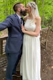 Unfortunately, my two-year long-planned wedding was postponed due to COVID-19 with less than a month before the date!  We were devastated, to say the least, but refused to give up our date! We went forward with an eloping at a local bench at a park we walk near our home. We did a zoom call with family afterward and it was perfect. This dress arrived just in time and fit perfectly. The dress is lightweight but the fabric is sturdy and is well made. We plan on having our planned wedding next year as our one year anniversary where I will wear this dress for the some of that evening! Thank you, Lulus, for being apart of our special day! - Danielle H.