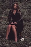 This dress is so flattering. Photographs beautifully. Felt like a Gothic princess for some fun dark bday pics. - Nicole K.