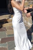 I got tons of compliments. I didn't feel 100% confident in it only because around the bust it was looser than I like. I got a size small because I'm pregnant and by the time I needed the dress I'd already be 4 months pregnant. I didn't expect to be as small as I was. - Chris T.