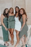 I usually have to go up in a size in rompers/bodysuits for length - could've gotten away with normal size for this one. I LOVED IT REGARDLESS and it looked great for a wine tour! - Justyna G.