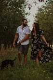 Beautiful wrap dress! Love the fit. Perfect for engagement pictures, a bridal or baby shower, or a date night. Can be dressed up or down. - Rebecca S.